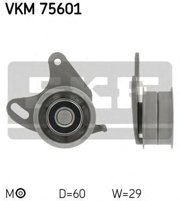 VKM 75601 SKF Ролик модуля натягувача ременя1
